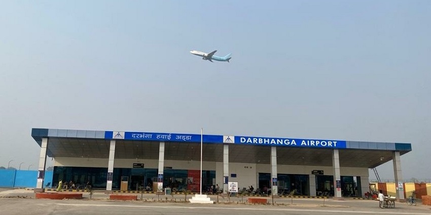 Airport in Darbhanga to help tourists reach Darbhanga Fort.