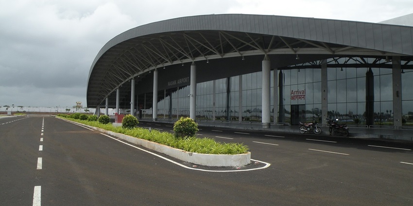 A view of Nashik Airport.