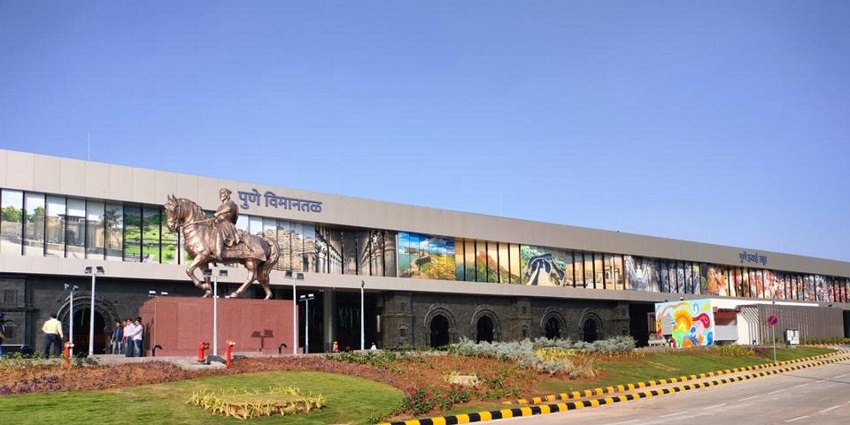 Pune International Airport is 75 km from Rohideshwar Fort, accessible by cab or bus