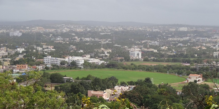 Aerial View from Nrupatunga Hill.