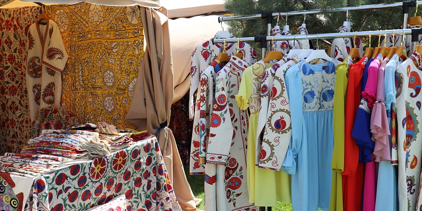 An image of budget-friendly fashion at the famous Hues Brands for Less.