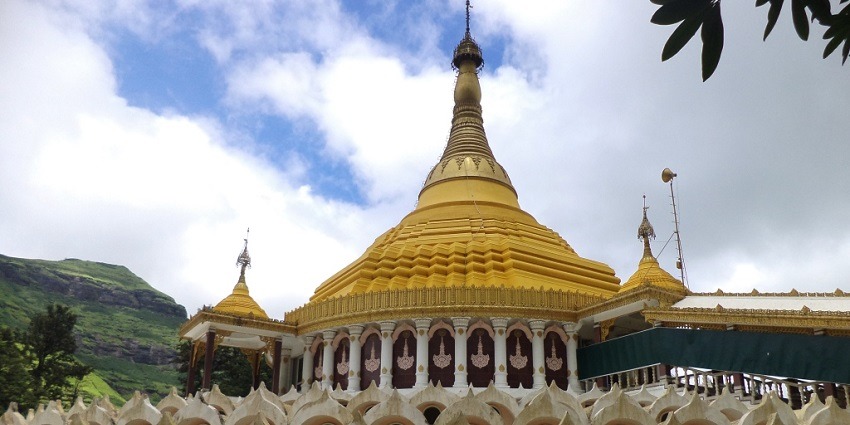 Pagoda in Igatpuri, the scenic hill station with trekking, waterfalls, and meditation retreats