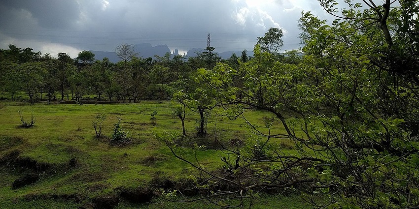 Scenic view of Igatpuri hill station with lush green hills and misty valleys—hill stations near pune in summer