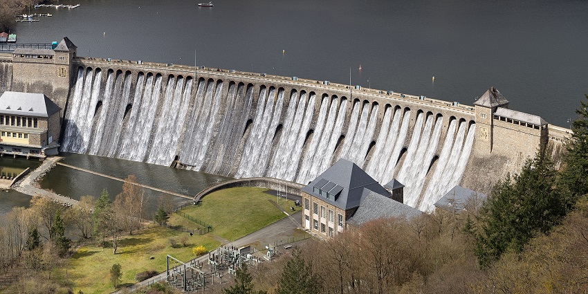 Indira Sagar Dam is a massive dam built on the Narmada River.
