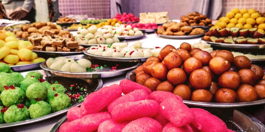 An image showing Sweets, a popular destination for delicious traditional Indian sweets.