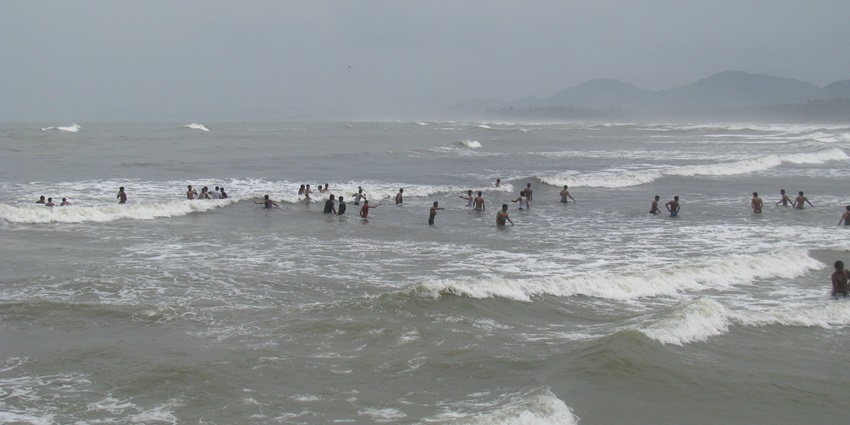 Om Beach in Gokarna, a highlight among the best things to do in Kumta.