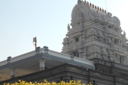 Magnificent Iskcon Temple at Bangalore, Karnataka.