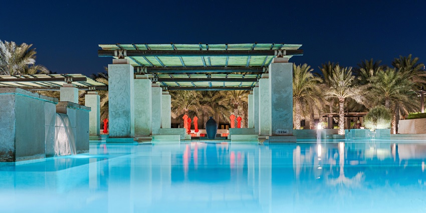 Jehan Numa Palace is the best place for a pool party in Bhopal with elegant gardens.