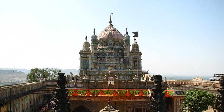 Image of Jejuri Temple is famous for its golden statue of Lord Khandoba