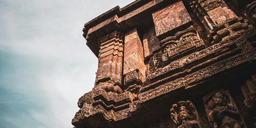 A panoramic view of the Jivdani in Virar, a famous tourist attraction in Maharashtra.