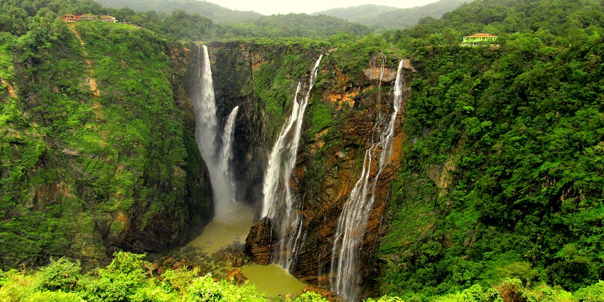 Jog Falls is a waterfall on the Sharavati river located in Siddapur taluk of Uttara Kannada district