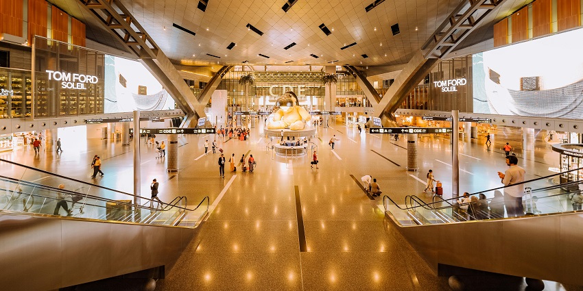 Korum Mall in Maharashtra, featuring modern architecture and a busy shopping area.