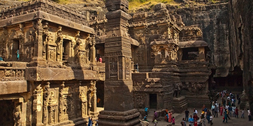 A cave temple dedicated to Lord Shiva, perched atop Kailasagiri Hill with panoramic views, one of the best places to visit near Sarjapur.