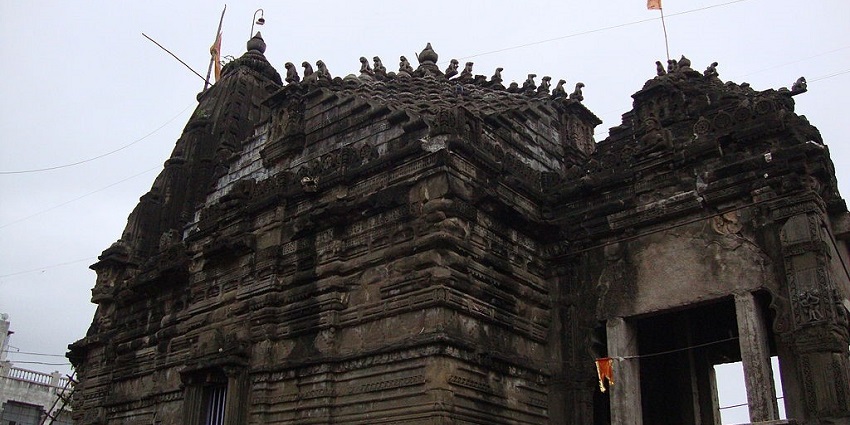 Snapshot of the Kalaram Temple located near the Coin museum Nashik in Maharashtra