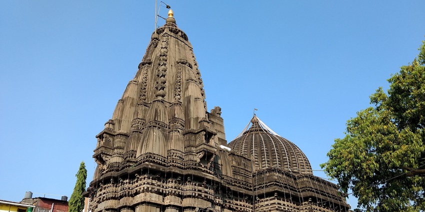 One of the places to visit in Nashik is Kalaram Temple dedicated to Lord Rama.