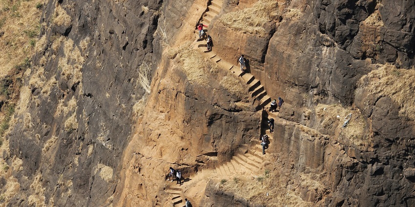 Kalavantin Durg trek is one of the best places to visit in Panvel for adventure junkies.