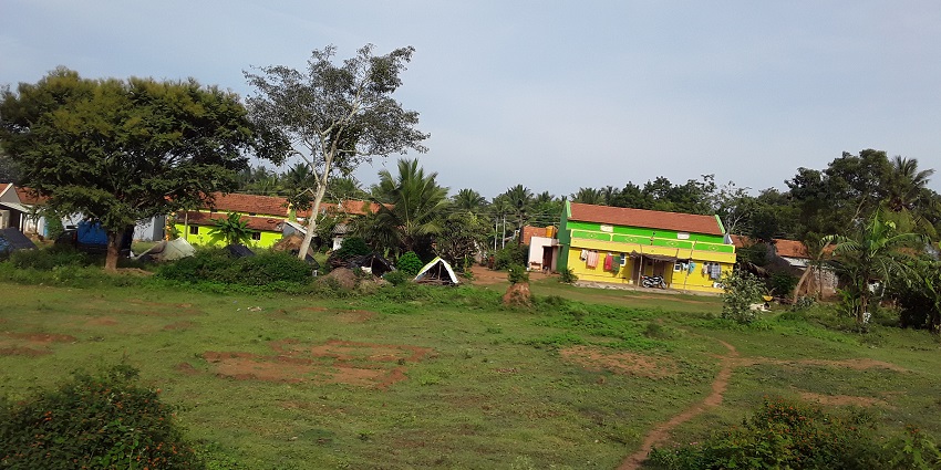 Picturesque village showcasing traditional lifestyle and scenic landscapes
