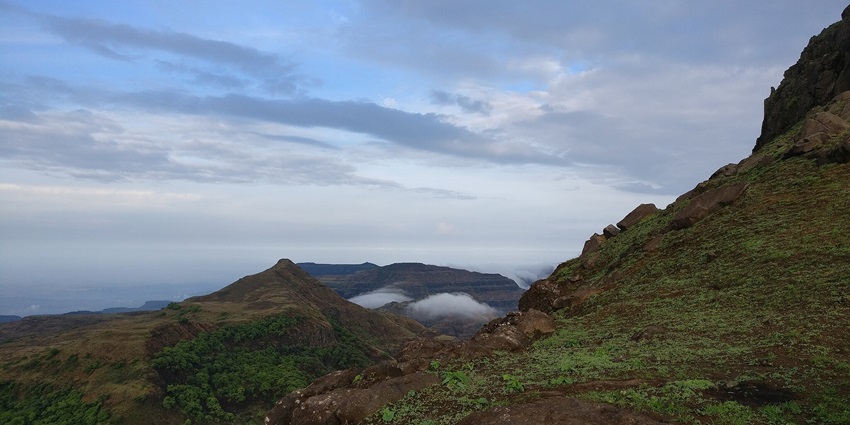 The Kalsubai peak, one of the top places for camping in Igatpuri.