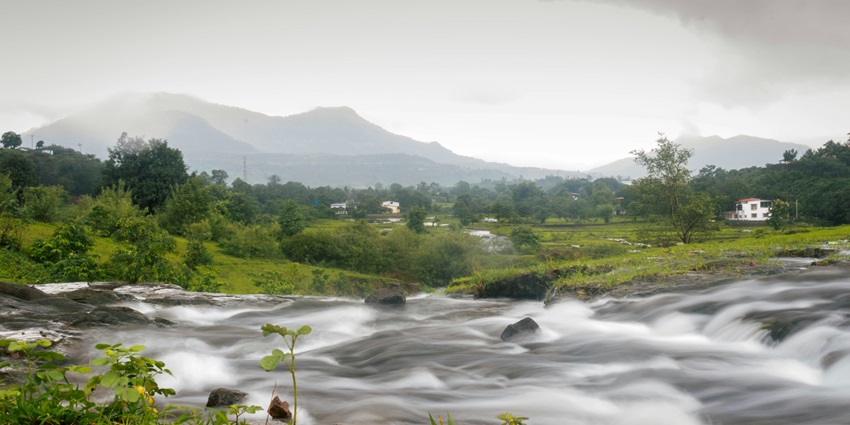 A picture of Karjat, which comes under one of the best places to visit near Mumbai in May.