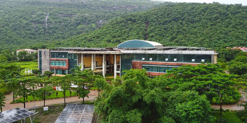 A view of Karjat, which is known for its lush scenery and exciting activities, during the monsoon season.