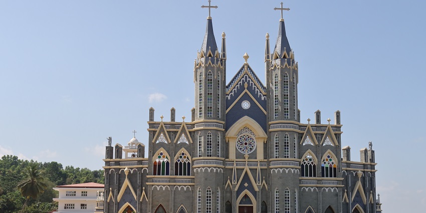 St. Lawrence Church at Karkala, a place to visit near Dharmasthala.