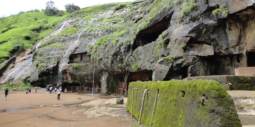 Karla Caves showcases ancient architecture and is a notable tourist spot near Induri Fort.