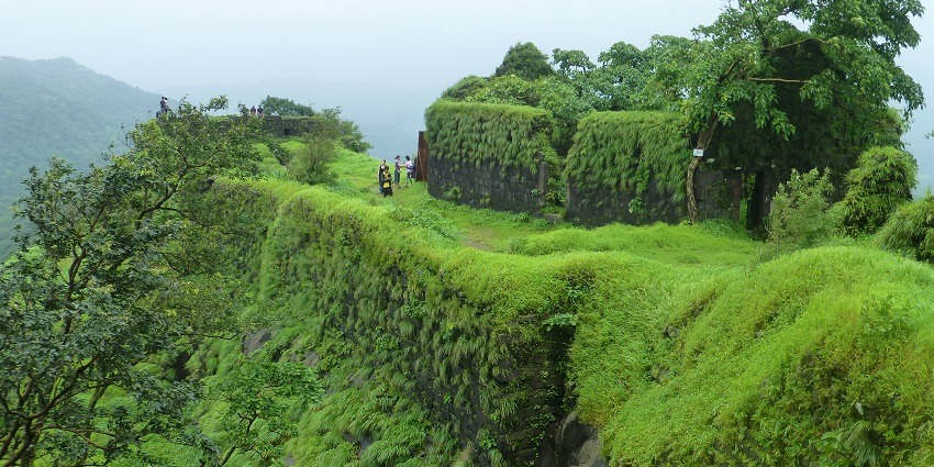 Scenic view of Karnala Fort, a popular tourist attraction near Kavnai Fort
