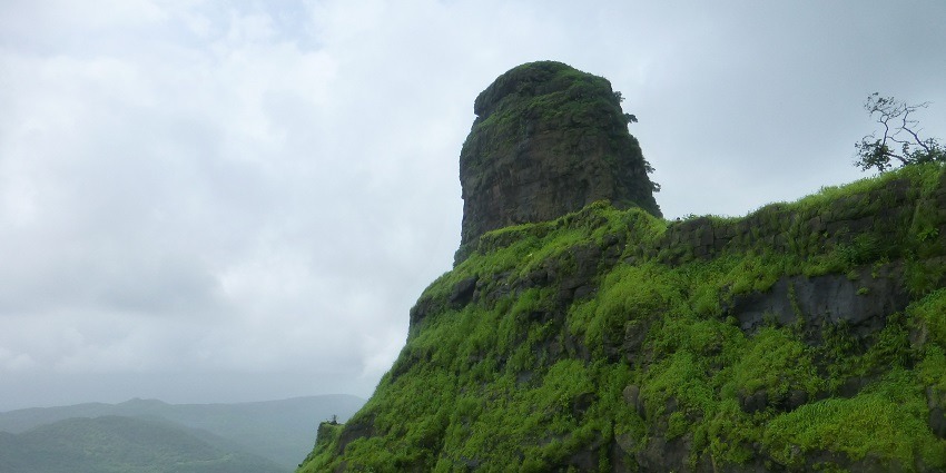 An image of Karnala fort, showcasing its significance among trekking forts in Karnala.