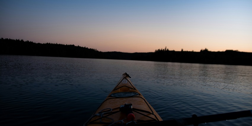 Palolem Beach is famous for kayaking and amazing nightlife in South Goa