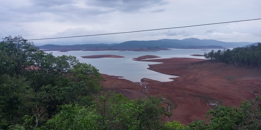 Supa Dam Reservoir has expansive waters, offering scenic views and tranquillity.