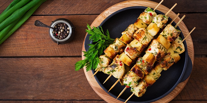 An image of some luscious Kebabs, which you can savour at the infamous Kebab Gali.