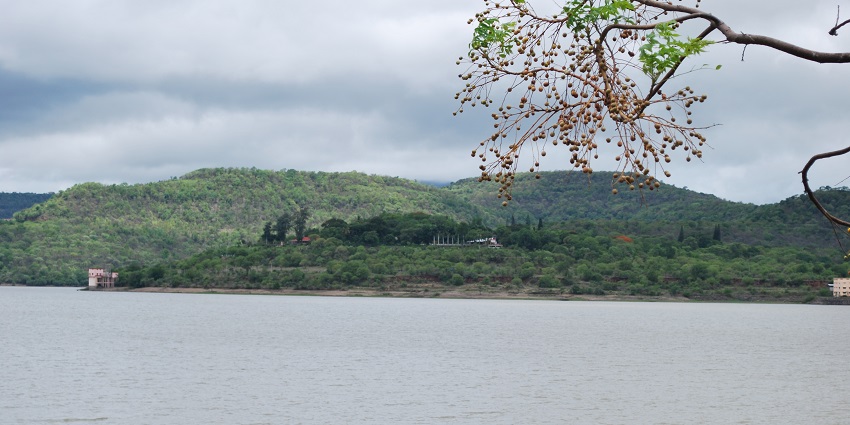 Scenic view of Khadakwasla Dam Reservoir - one of the places to visit in Pune for couples.