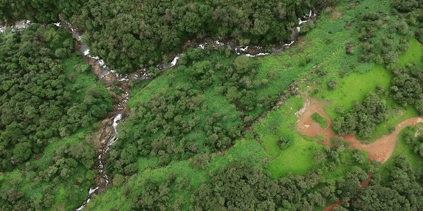 A breathtaking picture of Khandala, gazing up at lush hills and emerging viewpoints.