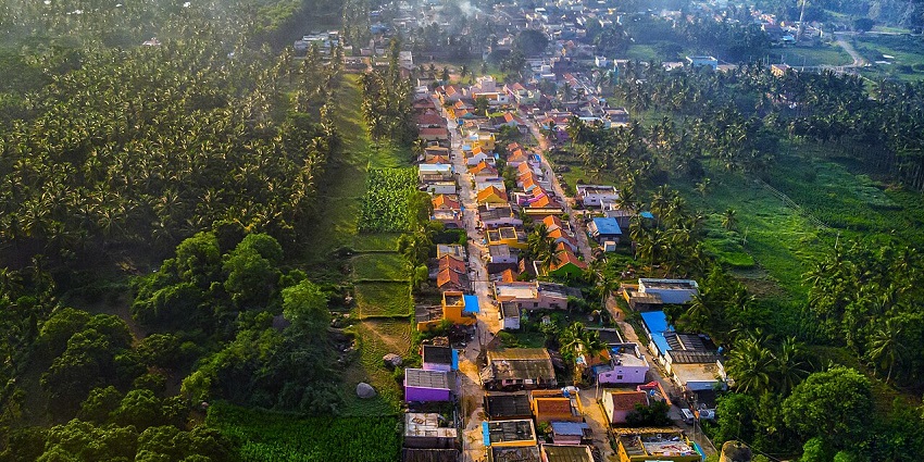 Kigga Village features serene landscapes, temples, and a rich cultural heritage.