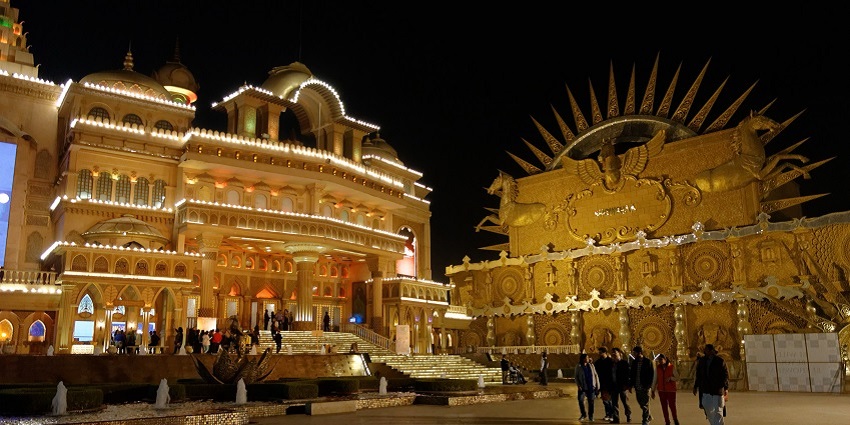 An image of Kingdom of Dreams which is a place to visit near Wet N Wild Water Park.