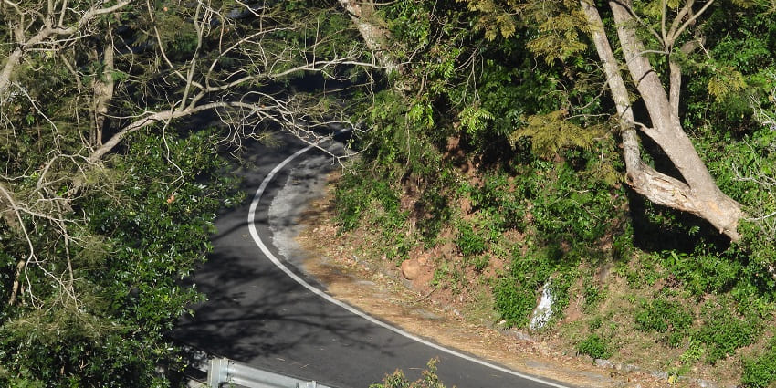 A glimpse of the Kolli Hills - mountain range offering trekking trails and stunning landscapes.