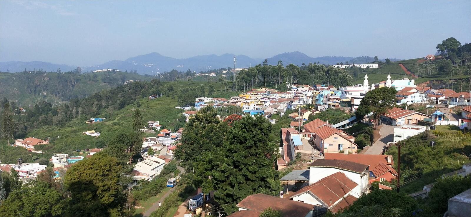 Picturesque hill station is known for tea gardens and tranquillity.
