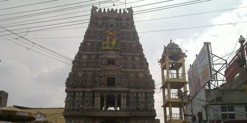 Kottai Kovil: A very famous sacred place at Dharmapuri Waterfalls in Tamil Nadu.