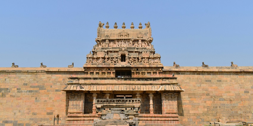 A picture of Kumbakonam, featuring temples among the attractions near Velankanni.