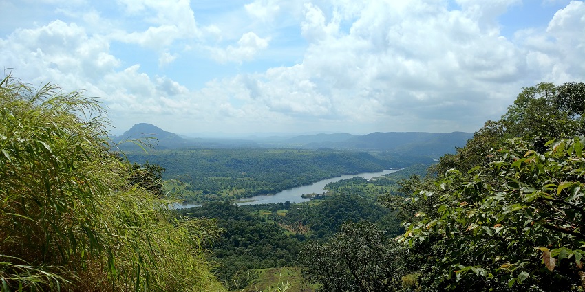 A picture of Kundalika, one of the most popular tourist attractions near Pune in monsoon.