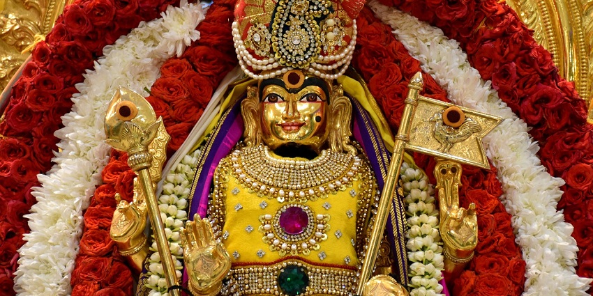 Kundrathur Murugan Temple, a popular pilgrimage site in Tamil Nadu, India