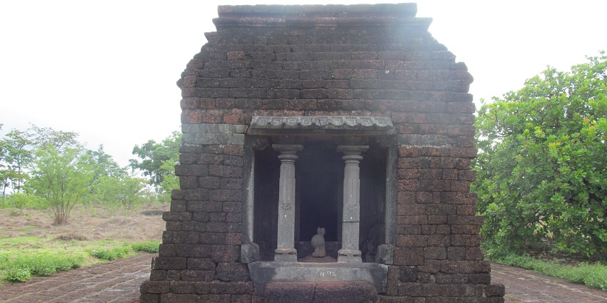 Mahadev Temple of Kurdi Village next to the Kurdi Caves in Goa