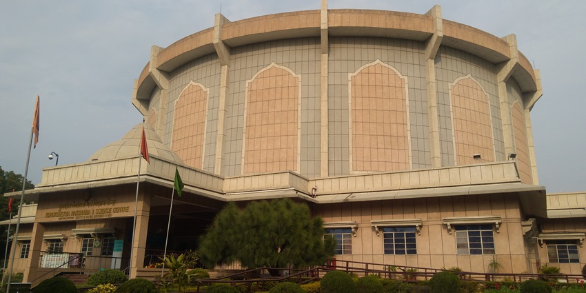 A view of the science centre in Kurukshetra showcases exhibits and vibrant displays.