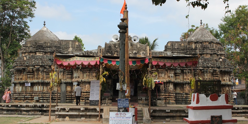 Beautiful image of the Lakshmi Narasimha Temple in Karnataka, one of the best places to visit near Raichur
