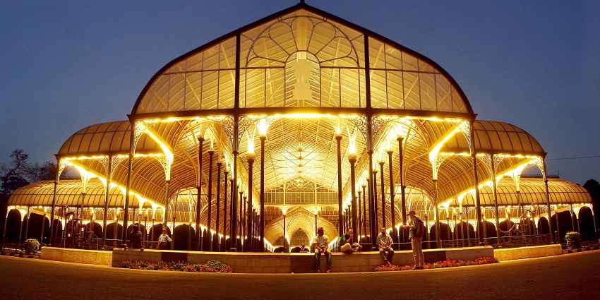 Glasshouse at the garden, a place to visit near Bannerghatta National Park