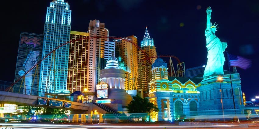 Las Vegas, USA is known for casinos, nightlife, and extravagant shows.
