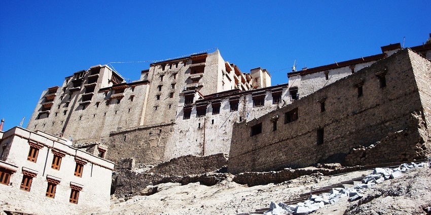 Leh Palace is one of the best-preserved historic buildings that belonged to the royal family.