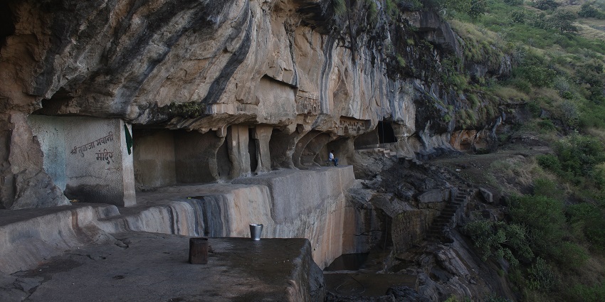 Ancient Buddhist rock-cut artworks and architecture can be seen in historic caves.
