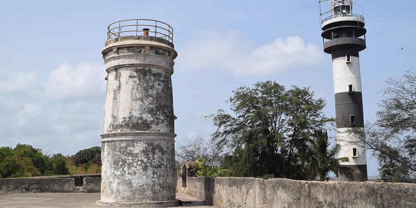Lighthouse beach derives its name from the lighthouse that offers panoramic views.