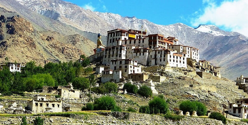 Head towards Ladakh to indulge in ultimate spirituality at this amazing spiritual site.